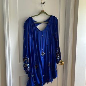 Free People Oxford embroidered dress Size M BUNDLE 2+ and save 10%